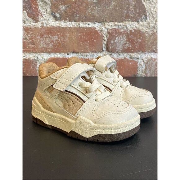 Puma Kinderfit Tan Baby Shoe Sneaker Size 4C - Picture 1 of 8